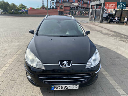 Чорний Пежо 407, об'ємом двигуна 2 л та пробігом 220 тис. км за 4900 $, фото 1 на Automoto.ua