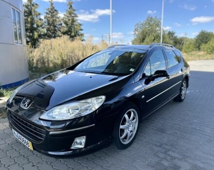 Черный Пежо 407, объемом двигателя 2.2 л и пробегом 240 тыс. км за 2550 $, фото 1 на Automoto.ua