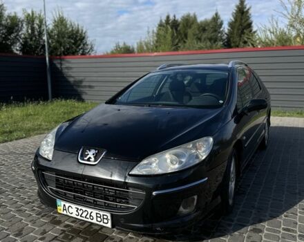 Чорний Пежо 407, об'ємом двигуна 1.6 л та пробігом 300 тис. км за 5000 $, фото 1 на Automoto.ua