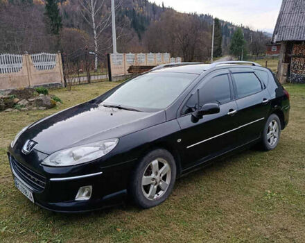 Чорний Пежо 407, об'ємом двигуна 1.6 л та пробігом 292 тис. км за 5500 $, фото 1 на Automoto.ua