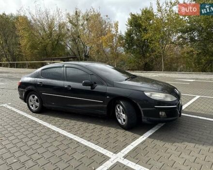 Черный Пежо 407, объемом двигателя 2 л и пробегом 380 тыс. км за 6100 $, фото 1 на Automoto.ua