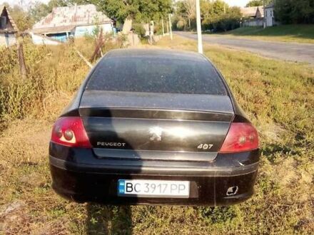 Пежо 407 2008 у Светловдске на Automoto.ua Чорний Пежо 407, об'ємом двигуна 2 л та пробігом 250 тис. км за 2600 $, фото 1 на Automoto.ua