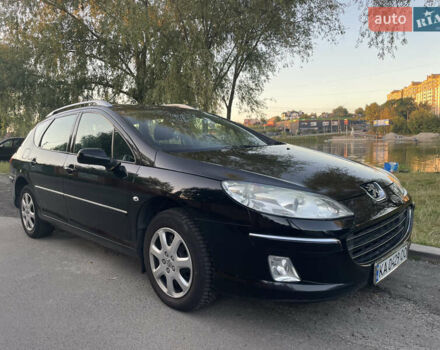 Чорний Пежо 407, об'ємом двигуна 1.6 л та пробігом 260 тис. км за 4400 $, фото 1 на Automoto.ua