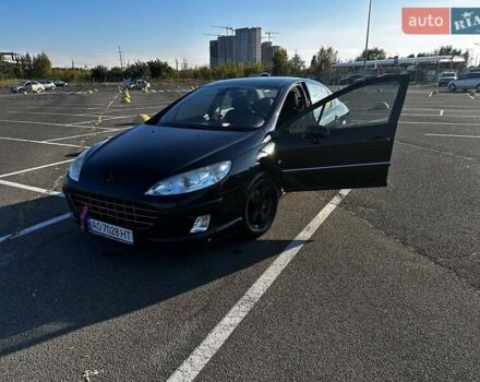 Черный Пежо 407, объемом двигателя 2 л и пробегом 333 тыс. км за 3800 $, фото 1 на Automoto.ua