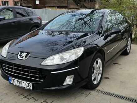 Чорний Пежо 407, об'ємом двигуна 2 л та пробігом 303 тис. км за 5800 $, фото 1 на Automoto.ua