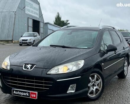 Чорний Пежо 407, об'ємом двигуна 2 л та пробігом 309 тис. км за 5590 $, фото 1 на Automoto.ua