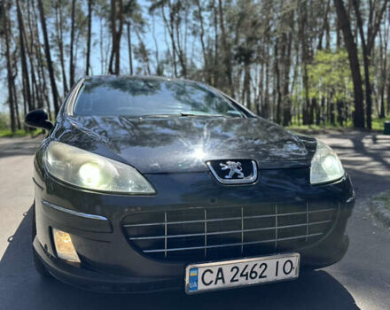 Чорний Пежо 407, об'ємом двигуна 2 л та пробігом 205 тис. км за 5200 $, фото 1 на Automoto.ua