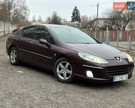 Фиолетовый Пежо 407, объемом двигателя 2 л и пробегом 142 тыс. км за 5000 $, фото 2 на Automoto.ua