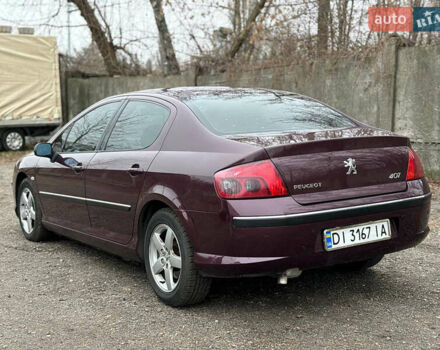 Фиолетовый Пежо 407, объемом двигателя 2 л и пробегом 142 тыс. км за 5000 $, фото 3 на Automoto.ua