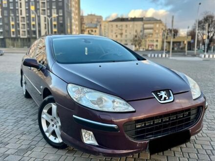 Фиолетовый Пежо 407, объемом двигателя 2 л и пробегом 218 тыс. км за 3500 $, фото 1 на Automoto.ua