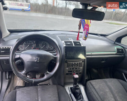 Коричневый Пежо 407, объемом двигателя 1.75 л и пробегом 262 тыс. км за 3950 $, фото 12 на Automoto.ua