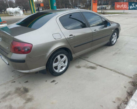 Коричневый Пежо 407, объемом двигателя 2 л и пробегом 256 тыс. км за 5500 $, фото 3 на Automoto.ua