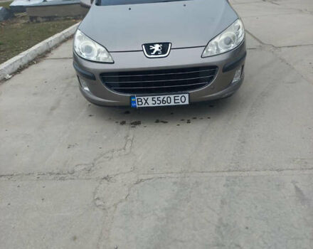 Коричневый Пежо 407, объемом двигателя 2 л и пробегом 256 тыс. км за 5500 $, фото 2 на Automoto.ua