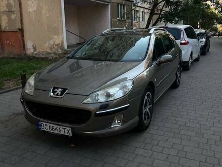 Коричневый Пежо 407, объемом двигателя 2.2 л и пробегом 280 тыс. км за 5299 $, фото 1 на Automoto.ua