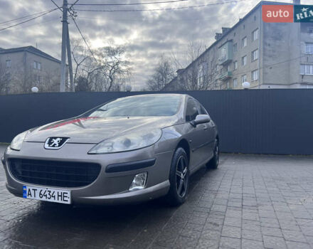 Коричневый Пежо 407, объемом двигателя 1.75 л и пробегом 262 тыс. км за 3950 $, фото 1 на Automoto.ua