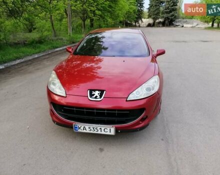 Красный Пежо 407, объемом двигателя 3 л и пробегом 235 тыс. км за 5700 $, фото 1 на Automoto.ua