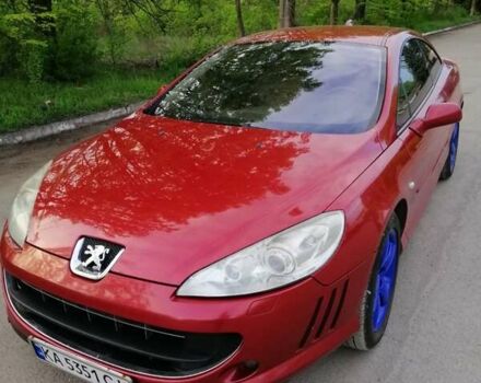 Красный Пежо 407, объемом двигателя 3 л и пробегом 235 тыс. км за 5700 $, фото 2 на Automoto.ua