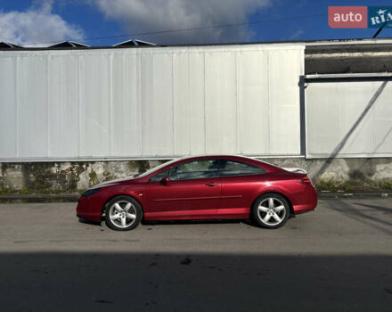 Червоний Пежо 407, об'ємом двигуна 2.7 л та пробігом 229 тис. км за 6500 $, фото 2 на Automoto.ua