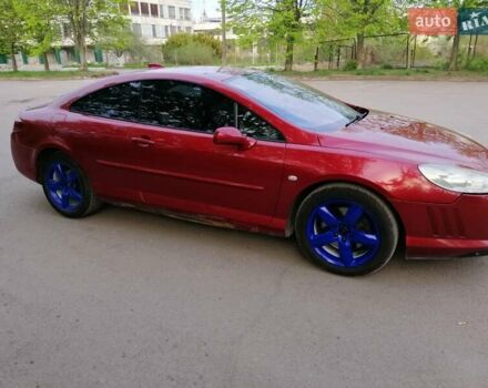Красный Пежо 407, объемом двигателя 3 л и пробегом 235 тыс. км за 5700 $, фото 8 на Automoto.ua
