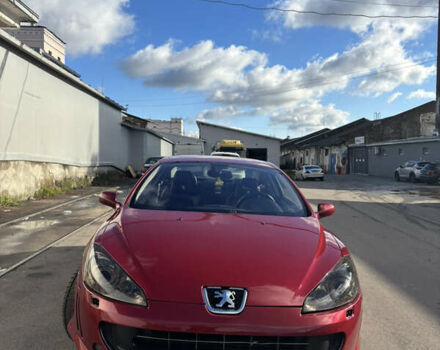 Червоний Пежо 407, об'ємом двигуна 2.7 л та пробігом 229 тис. км за 6500 $, фото 1 на Automoto.ua