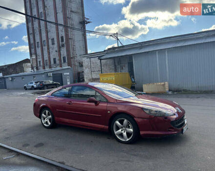 Червоний Пежо 407, об'ємом двигуна 2.7 л та пробігом 229 тис. км за 6500 $, фото 6 на Automoto.ua