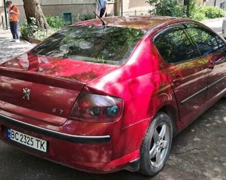 Красный Пежо 407, объемом двигателя 2 л и пробегом 193 тыс. км за 3100 $, фото 6 на Automoto.ua