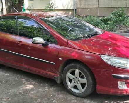 Красный Пежо 407, объемом двигателя 2 л и пробегом 193 тыс. км за 3100 $, фото 5 на Automoto.ua