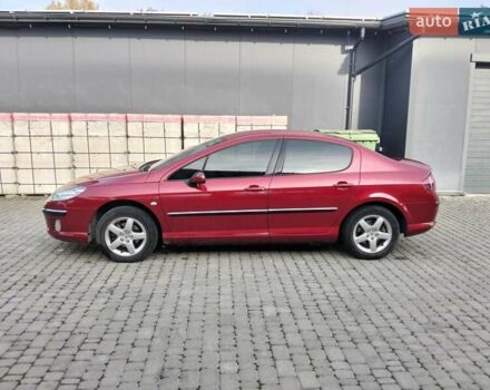 Червоний Пежо 407, об'ємом двигуна 2 л та пробігом 104 тис. км за 6000 $, фото 13 на Automoto.ua