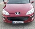 Червоний Пежо 407, об'ємом двигуна 2 л та пробігом 104 тис. км за 6000 $, фото 1 на Automoto.ua