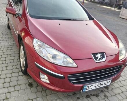 Червоний Пежо 407, об'ємом двигуна 2 л та пробігом 104 тис. км за 6000 $, фото 16 на Automoto.ua