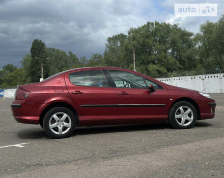 Червоний Пежо 407, об'ємом двигуна 2 л та пробігом 125 тис. км за 5500 $, фото 7 на Automoto.ua