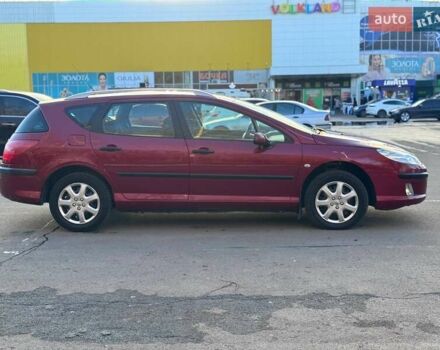 Красный Пежо 407, объемом двигателя 1.8 л и пробегом 306 тыс. км за 3999 $, фото 4 на Automoto.ua