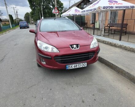 Пежо 407 2006 в Изяслве на Automoto.ua Красный Пежо 407, объемом двигателя 1.7 л и пробегом 300 тыс. км за 3999 $, фото 5 на Automoto.ua