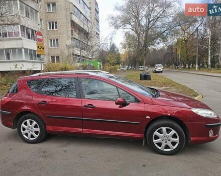 Красный Пежо 407, объемом двигателя 1.75 л и пробегом 305 тыс. км за 3450 $, фото 10 на Automoto.ua