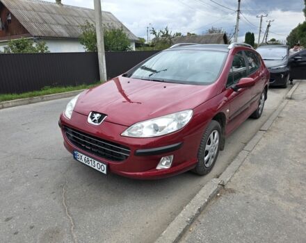 Пежо 407 2006 в Изяслве на Automoto.ua Красный Пежо 407, объемом двигателя 1.7 л и пробегом 300 тыс. км за 3999 $, фото 6 на Automoto.ua