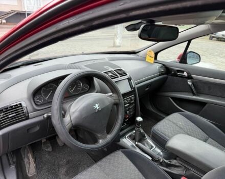 Червоний Пежо 407, об'ємом двигуна 2 л та пробігом 250 тис. км за 2899 $, фото 8 на Automoto.ua