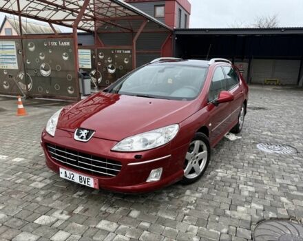 Червоний Пежо 407, об'ємом двигуна 2 л та пробігом 250 тис. км за 2899 $, фото 2 на Automoto.ua