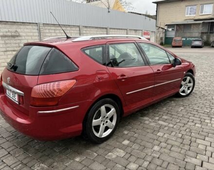Червоний Пежо 407, об'ємом двигуна 2 л та пробігом 250 тис. км за 2899 $, фото 6 на Automoto.ua