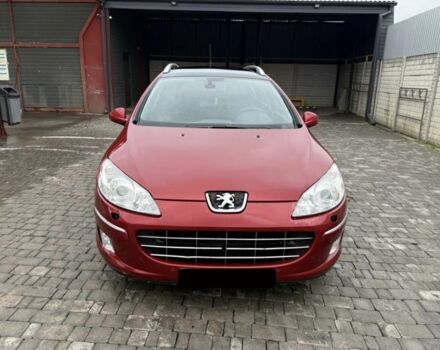 Червоний Пежо 407, об'ємом двигуна 2 л та пробігом 250 тис. км за 2899 $, фото 1 на Automoto.ua