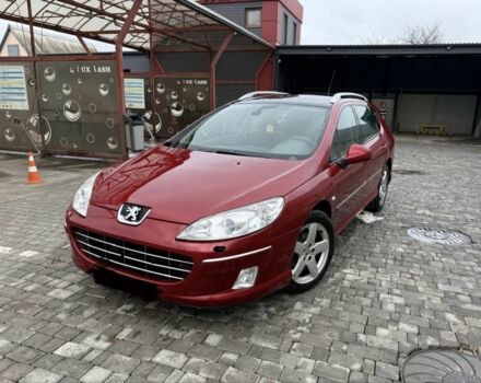 Червоний Пежо 407, об'ємом двигуна 2 л та пробігом 250 тис. км за 2899 $, фото 2 на Automoto.ua
