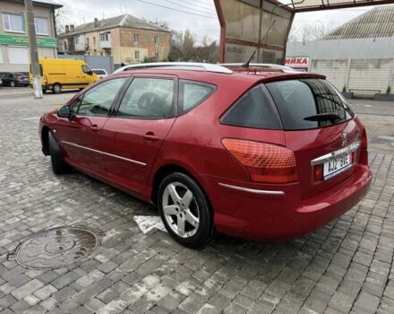 Червоний Пежо 407, об'ємом двигуна 2 л та пробігом 250 тис. км за 2899 $, фото 4 на Automoto.ua