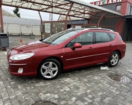 Червоний Пежо 407, об'ємом двигуна 2 л та пробігом 250 тис. км за 2899 $, фото 3 на Automoto.ua