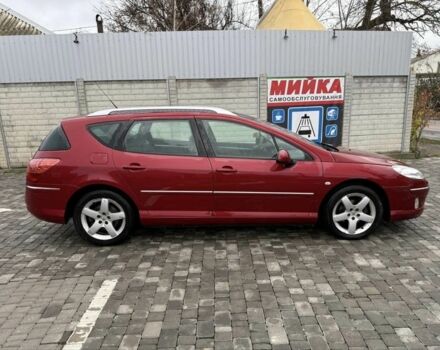 Червоний Пежо 407, об'ємом двигуна 2 л та пробігом 250 тис. км за 2899 $, фото 7 на Automoto.ua