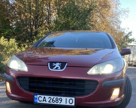 Червоний Пежо 407, об'ємом двигуна 1.7 л та пробігом 314 тис. км за 3450 $, фото 1 на Automoto.ua