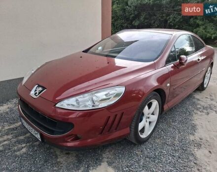 Червоний Пежо 407, об'ємом двигуна 2.7 л та пробігом 270 тис. км за 5800 $, фото 1 на Automoto.ua