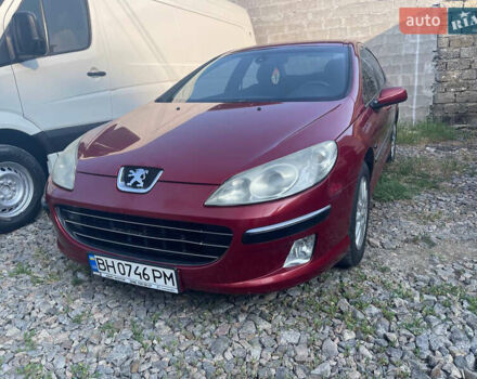 Червоний Пежо 407, об'ємом двигуна 2 л та пробігом 270 тис. км за 3450 $, фото 1 на Automoto.ua