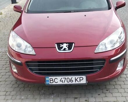 Червоний Пежо 407, об'ємом двигуна 2 л та пробігом 104 тис. км за 6000 $, фото 1 на Automoto.ua