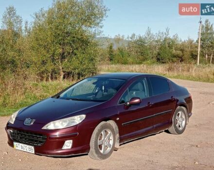 Желтый Пежо 407, объемом двигателя 2 л и пробегом 300 тыс. км за 3400 $, фото 1 на Automoto.ua