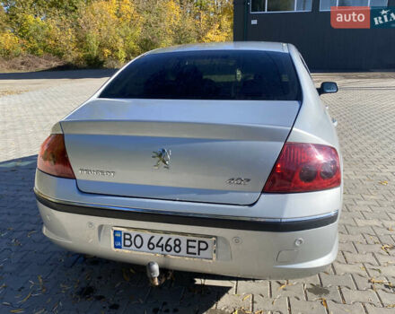 Серый Пежо 407, объемом двигателя 2 л и пробегом 306 тыс. км за 4500 $, фото 12 на Automoto.ua