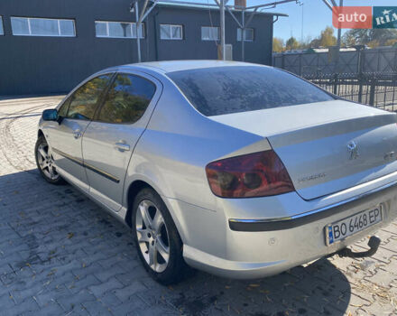 Серый Пежо 407, объемом двигателя 2 л и пробегом 306 тыс. км за 4500 $, фото 9 на Automoto.ua